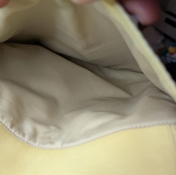 Vintage Coach Yellow Leather Bleecker Crossbody Shoulder Bag F13355 - Picture 11 of 14